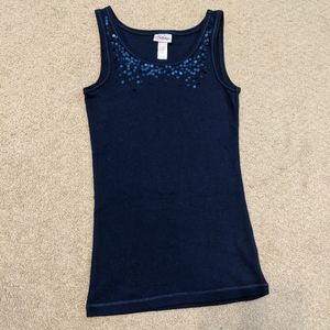 Navy Blue Tank Top